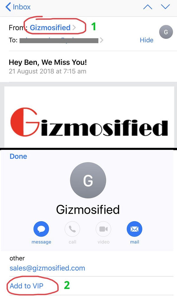 Apple Mail White List Tutorial