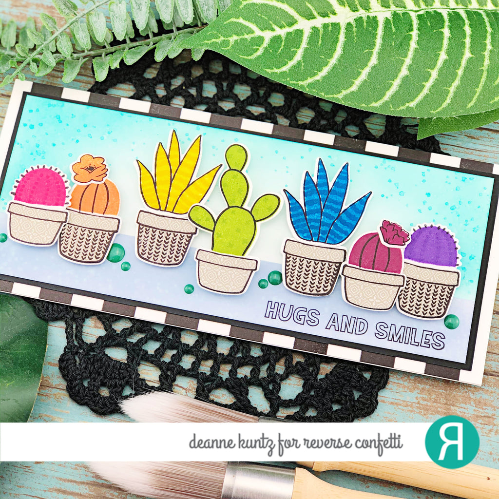 Multi-step Cacti Confetti Cuts