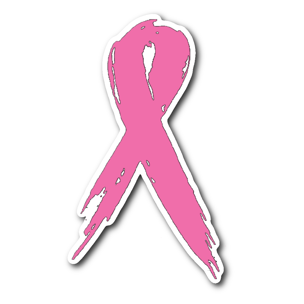 pink-ribbon-sticker-combat-breast-cancer