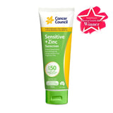 Cancer Council Sensitive + Zinc Sunscreen SPF 50+ 75ml - Sunscreen