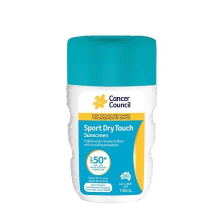 Cancer Council Sport Dry Touch Sunscreen SPF 50+ 100ml