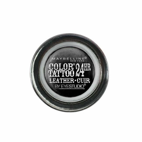 Maybelline Color Tattoo Leather 24HR Eye Shadow - Dramatic Black - Eyeshadow