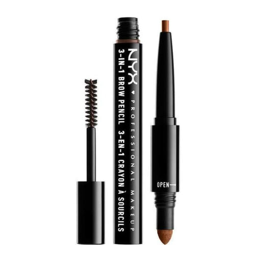 Nyx 3-In-1 Brow Pencil - Auburn - Brow Pencil