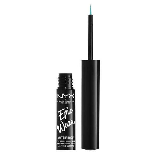 Nyx Epic Wear Metallic Eye & Body Liquid Liner - Teal - Eye Liner