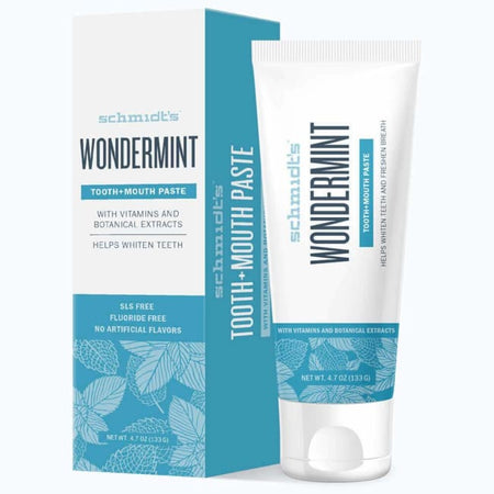 Schmidt's Tooth + Mouth Paste - Wondermint