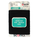 Scunci Essential Style No Damage Hair Tie For Fine - Medium Hair - Hairband