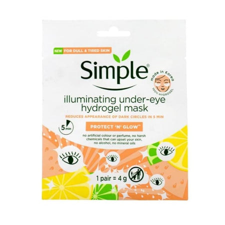 Simple Illuminating Under Eye Hydrogel Mask