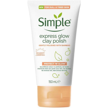 Simple Protect ‘N’ Glow Express Glow Clay Polish