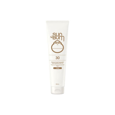 Sun Bum Mineral SPF 30+ Tinted Sunscreen Face Lotion