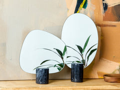 Mirror Forest in Black Marble