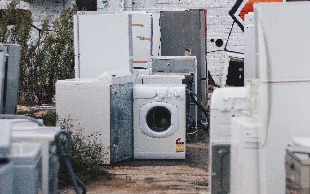 Abandoned electrical appliances