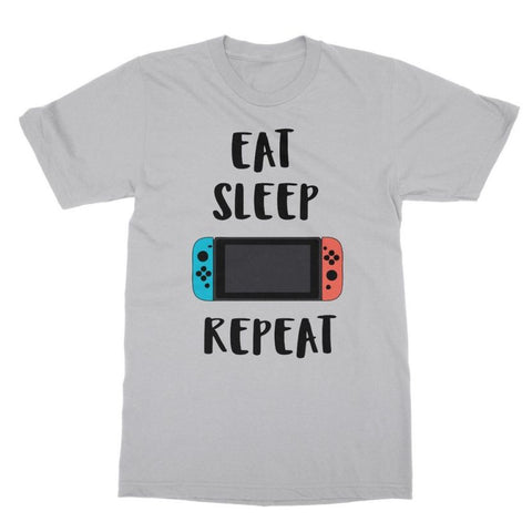 Eat Sleep Switch Repeat Nintendo Console T-Shirt
