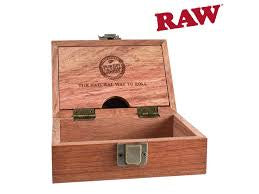 Raw Natural Rosewood Smokers Box