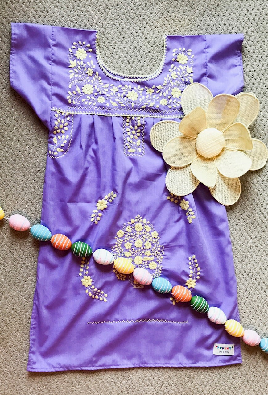 lilac spring dress