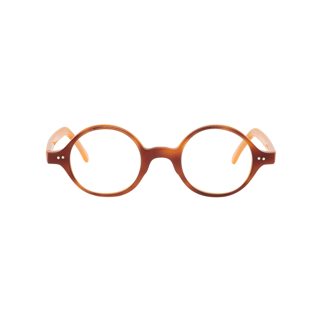 lunettes-loupes-vintage-ovale-ecaille-branches-orange-les-opticiens