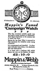 Mappin & Webb watch advertisement