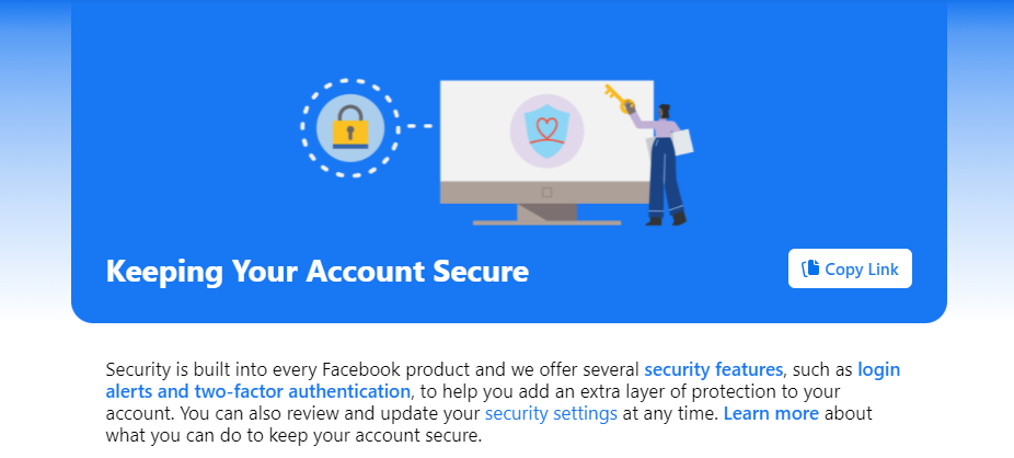 Facebook security tips