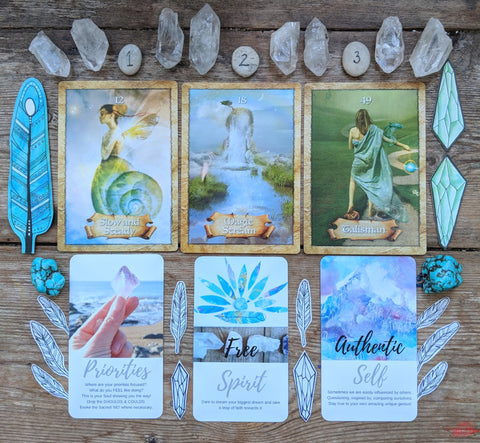 Full free card reading the enchanted map oracle and sacred wild oracle