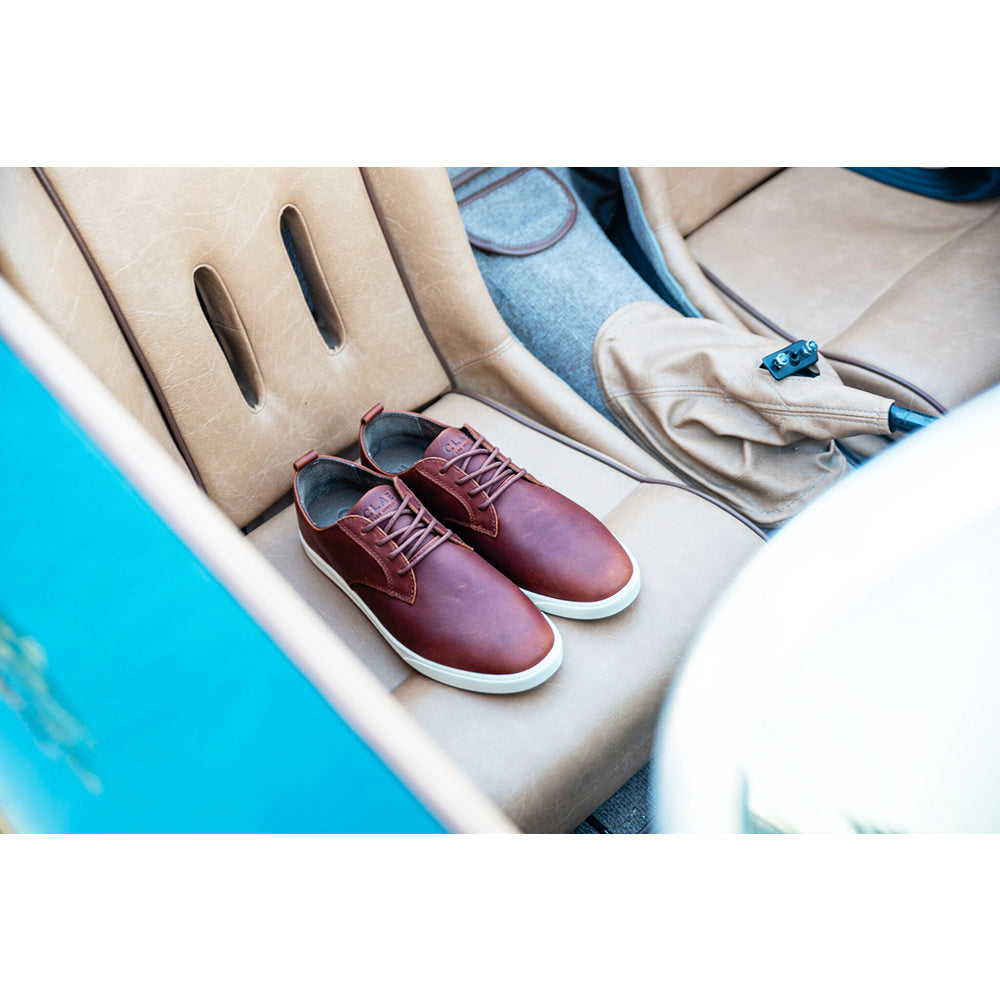 Clae Ellington Chestnut Leather 