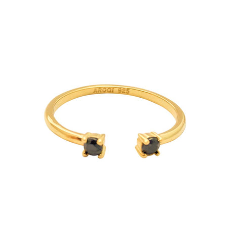 Image of gold-damenring-aroqi-jewelry-grazia