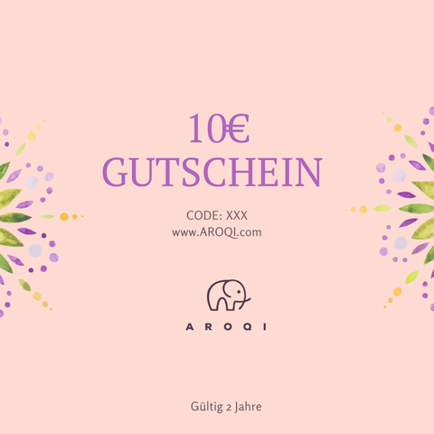 Image of Echtschmuck Gutscheine-Gutschein-€10.00-AROQI