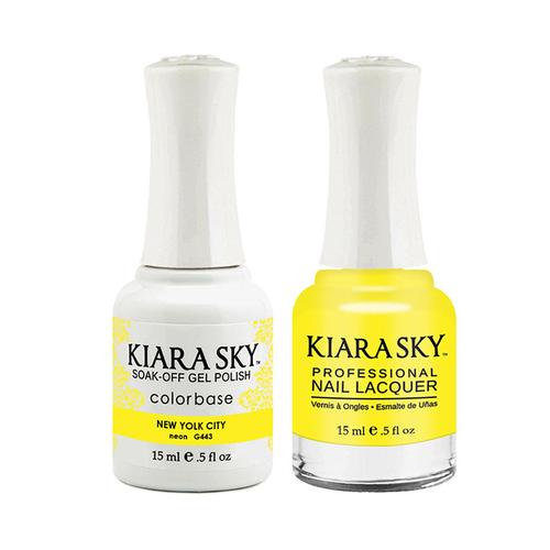 Kiara Sky Classic Gel & Polish Duo - #443 New Yolk City