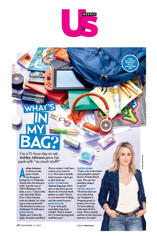 US Weekly: What's in My Bag - Ogee's Organic Sculpted Lip Oil