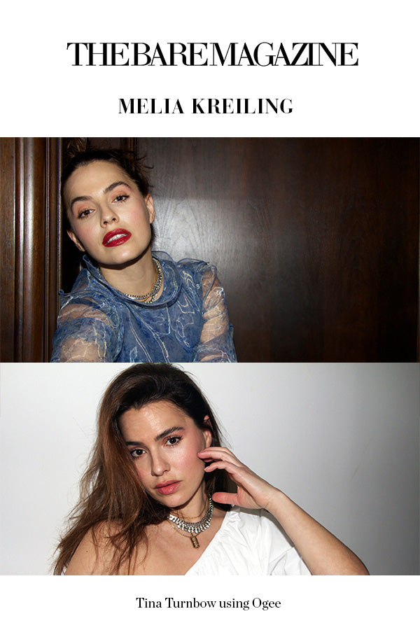 Melia Kreiling makeup using Ogee