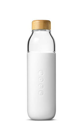 Soma, glass water bottle