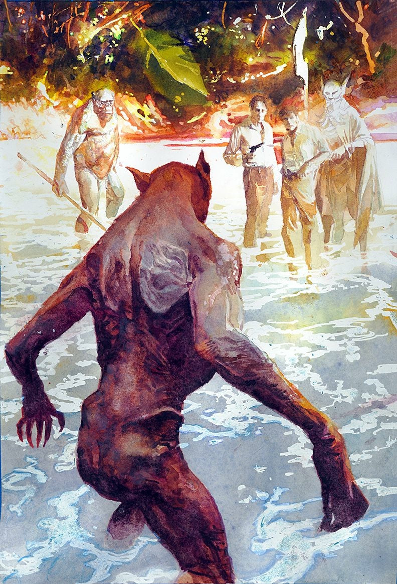 The Island of Dr Moreau by Bill Sienkiewicz