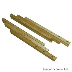 Standard Wood Table Extenders enable table leaves to be added to table