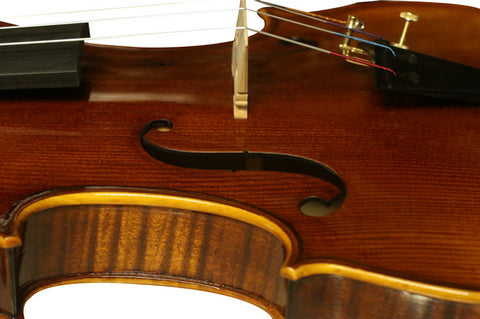 Wholesale Model SRV1012 Concert Grade Handmade Solid Spruce & Ebony Made Violin Different Sizes with Accessories