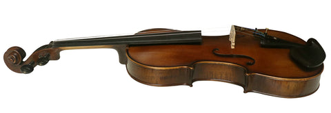 Wholesale Model SRV1009 Professional Solid Spruce & Ebony Made Tiger Stripe Violin Different Sizes with Accessories