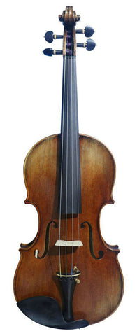 Wholesale Model SRV1021 Concert Grade Retro Style Solid Spruce & Ebony Made Violin with Accessories