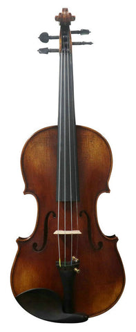 Wholesale Model SRV10025 Master Made European Material Retro Style Solid Spruce & Ebony Made Violin with Accessories