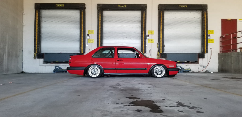 mk2 jetta coupe stance big bumpers vr6