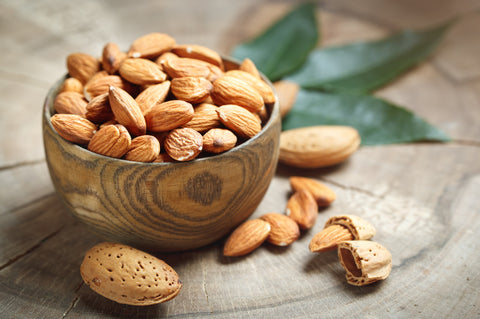 almonds, skin-friendly food, healthy eating 