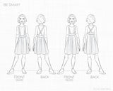 Be Smart Sewing Pattern by Ellie and Mac Sewing Patterns