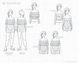 Be The Leader Sewing Pattern by Ellie and Mac Sewing Patterns