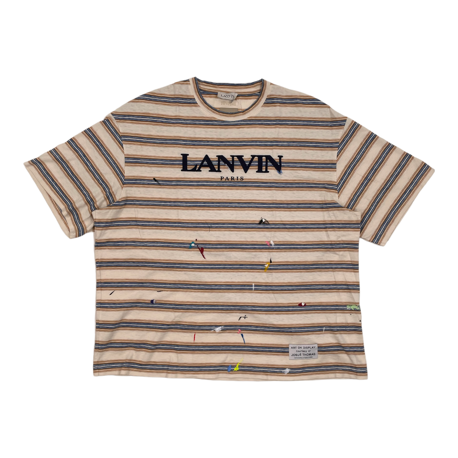 新品 LANVIN メンズ イラスト Tシャツ 定価41040円 | www.fleettracktz.com