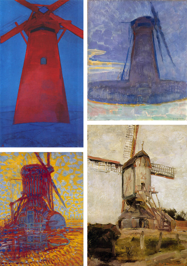 Piet Mondriaan Molen (Mill) series