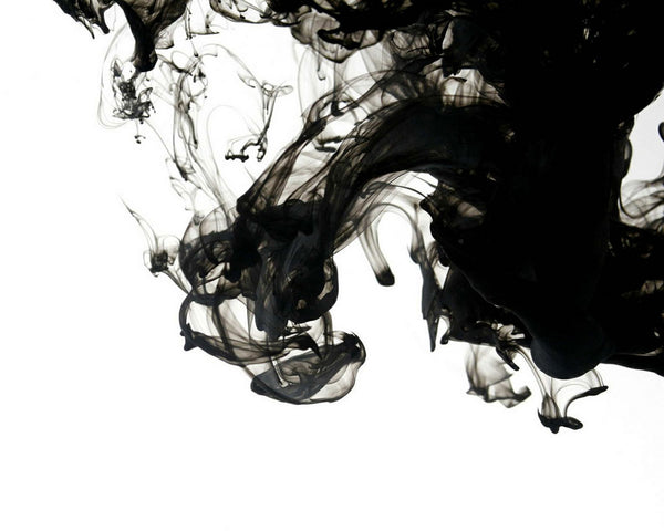 Black ink in water