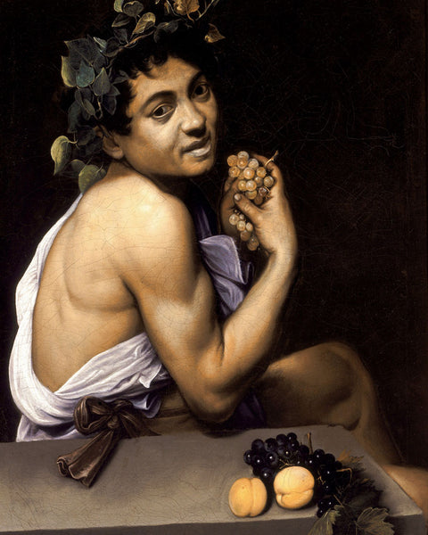 Young Sick Bacchus Caravaggio realism