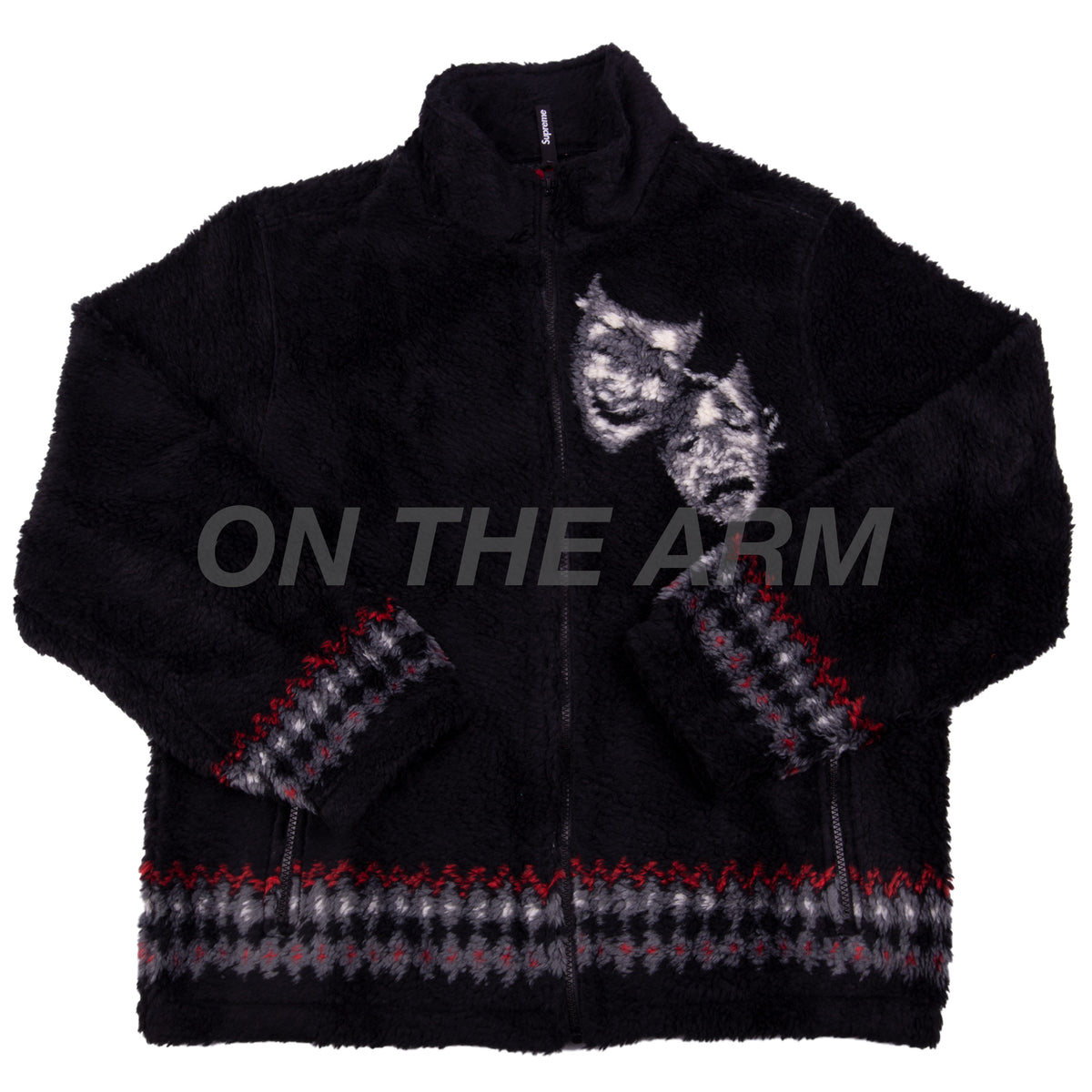 supreme drama mask fleece jacket sheepangroup.com