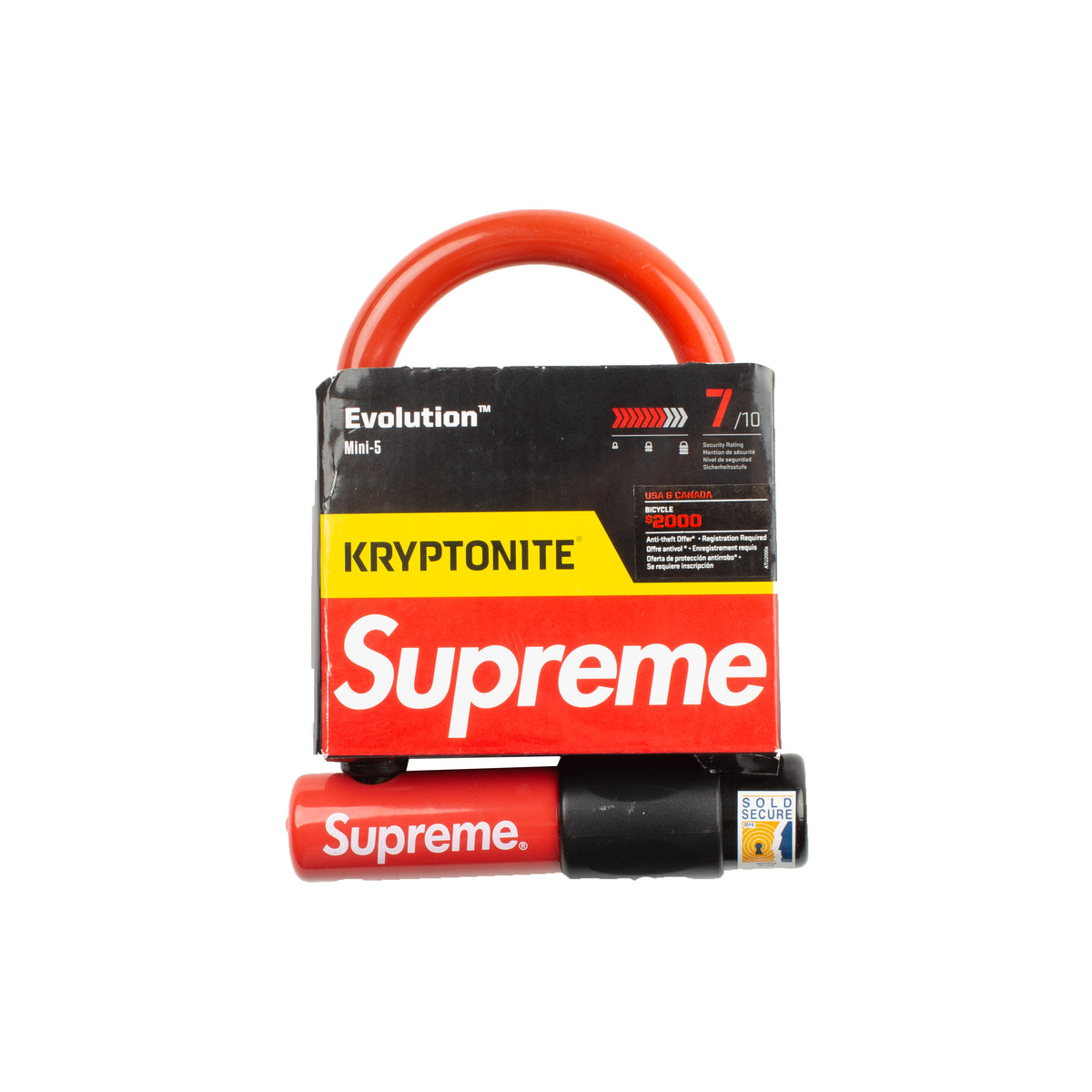 supreme bike lock