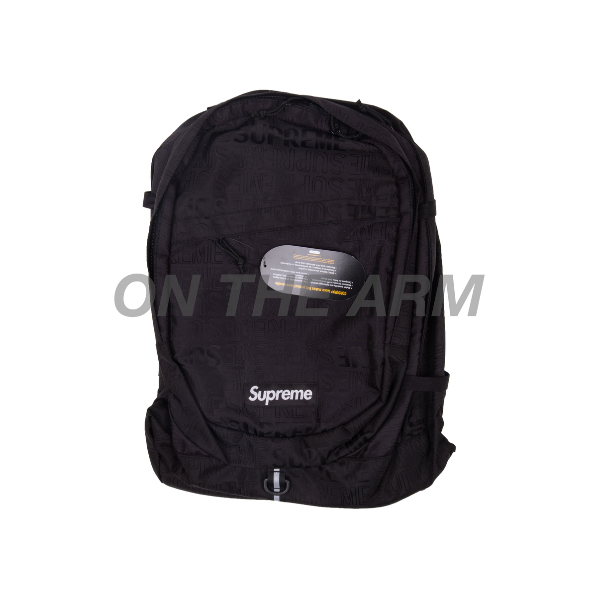 supreme ss19 backpack black