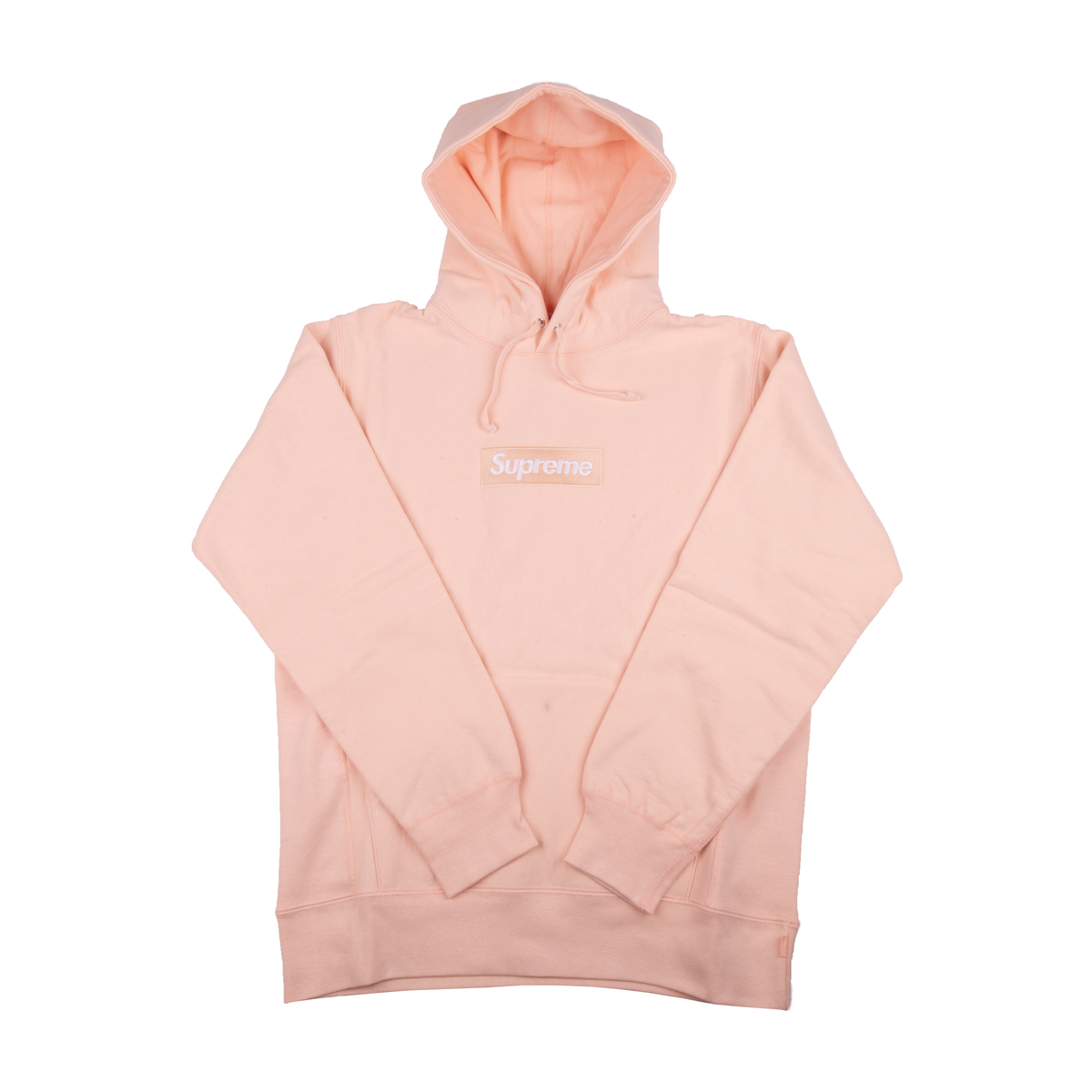 美品Supreme Box LogoSweatshirt peachピーチ-