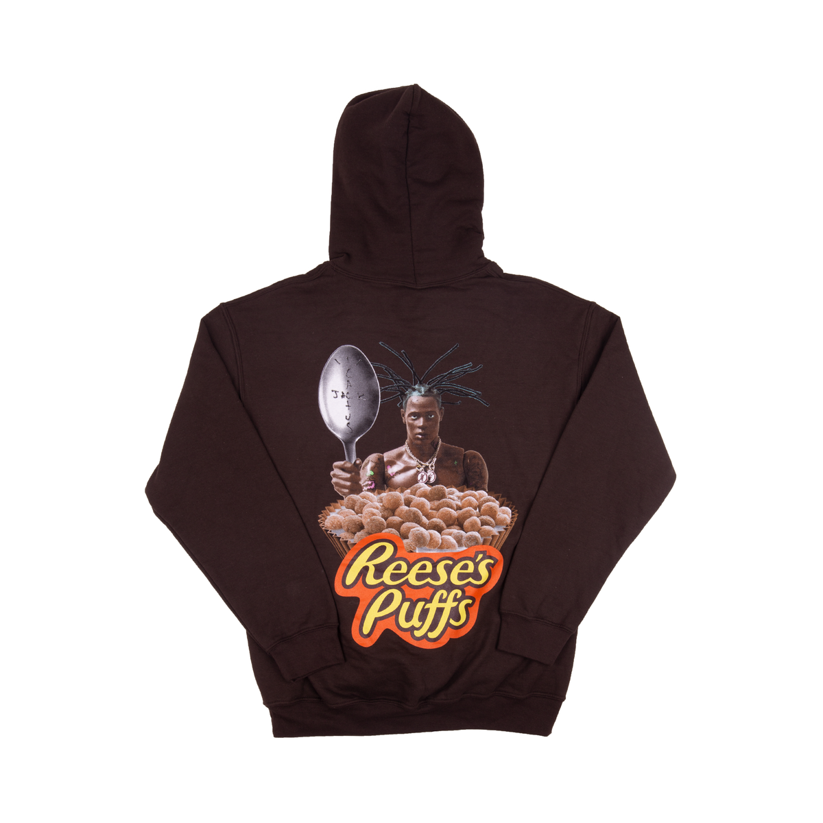 travis scott brown hoodie