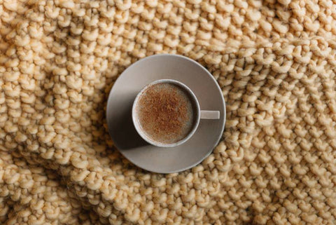 Coffee Cup and Blanket