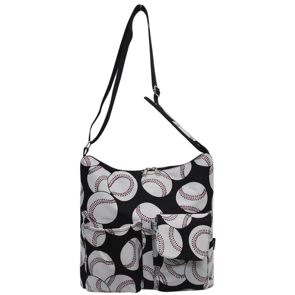 baseball crossbody purse